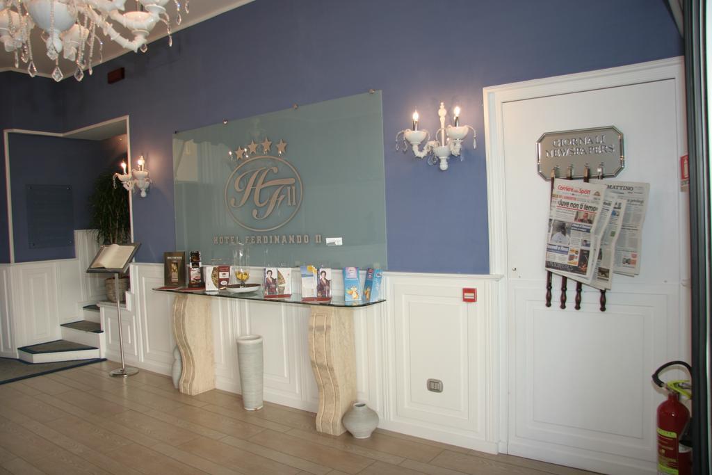 Hotel Ferdinando II Nápoly Kültér fotó